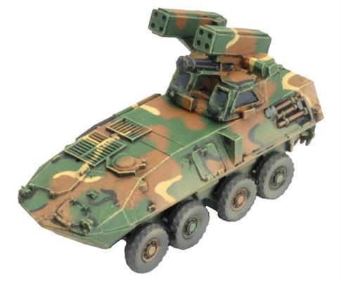 World War III: Team Yankee - LAV-AD Air Defense Platoon (Plastic) (TUBX22)