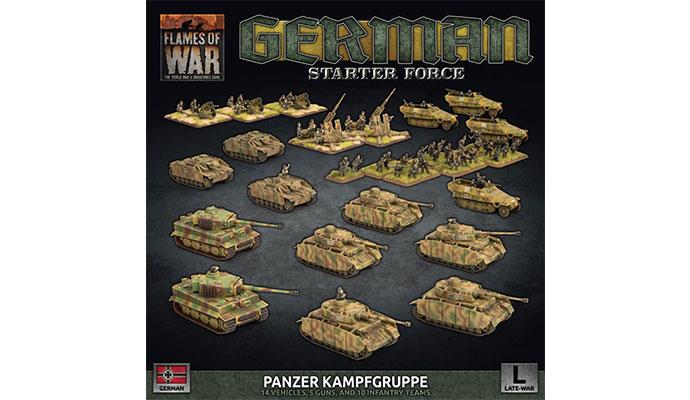 Flames of War: German Panzer Kampgruppe Army Deal (GEAB18)