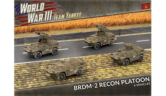 World War III: Team Yankee - BRDM Platoon (Plastic) (TSBX24)