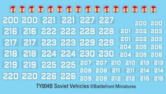 World War III: Team Yankee - BTR-60 Transport Platoon  (WWIII x5 Tanks Plastic) (TSBX14)