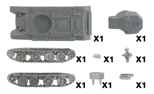 Flames of War: BT-42 Assault Gun (FI010)