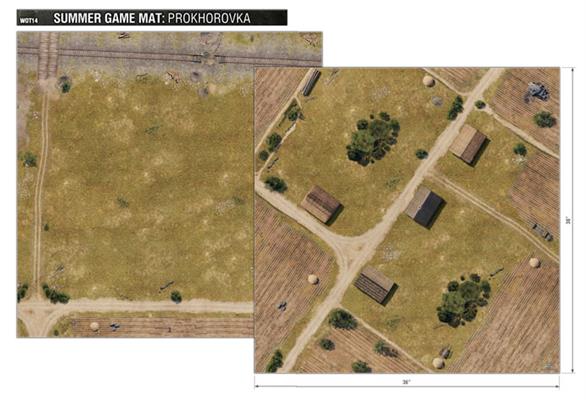 World of Tanks: Summer Game Mat - Prokhorovka (WOT14)