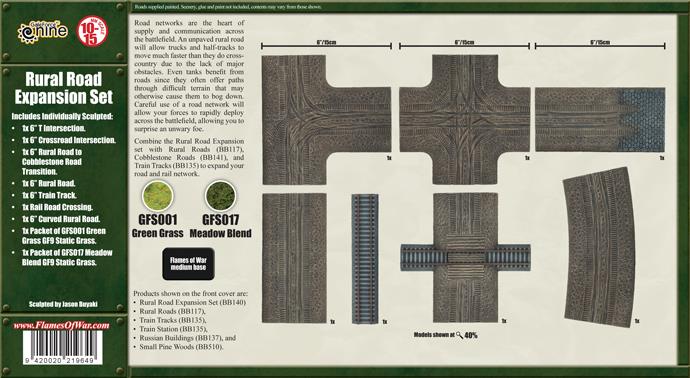 Battlefield in a Box: Rural Road Expansion Set (BB140)