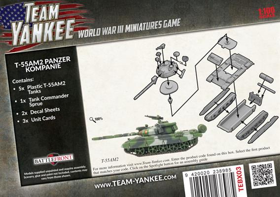 World War III: T-55AM2 Panzer Kompanie (Plastic) (TEBX03)