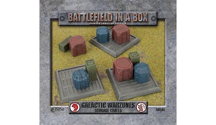 Galactic Warzones - Storage Crates (BB586)