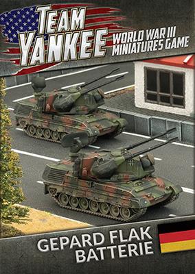 World War III: Team Yankee - Gepard Flakpanzer Batterie (WWIII x2 Tanks) (TGBX07)