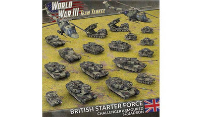World War III: Team Yankee - British Starter Force: Challenger Armoured Squadron (Plastic) (TBRAB03)