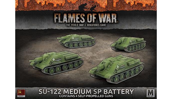 Flames of War: SU-122 Medium SP Battery (SBX60)