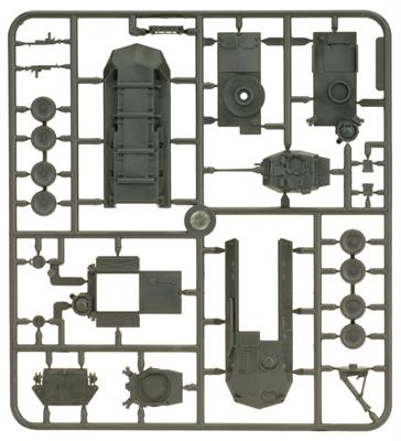 World War III: Team Yankee - LAV-AD Air Defense Platoon (Plastic) (TUBX22)