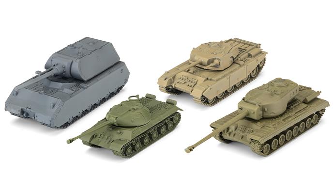 World of Tanks Starter Set (Maus, T29, IS-3, Centurion) (WOT01-UP)