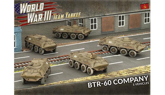 World War III: Team Yankee - BTR-60 Transport Platoon  (WWIII x5 Tanks Plastic) (TSBX14)