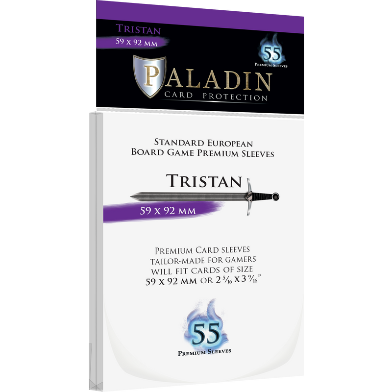 Paladin Card Sleeves Tristan (59x92mm)