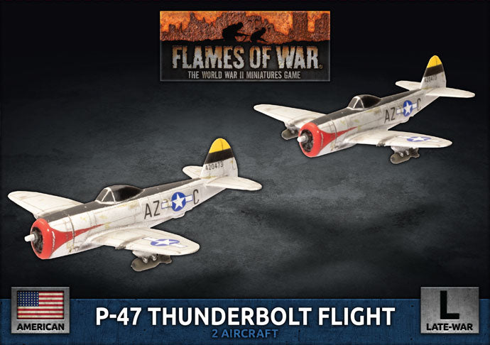 Flames of War: P-47 Thunderbolt Fight Flight (1:144) (x2) (UBX85)