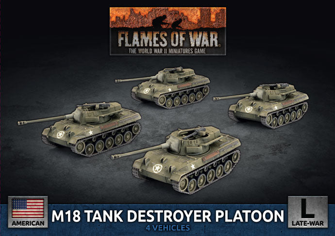 Flames of War: M18 Hellcat Tank Destroyer Platoon (UBX93)