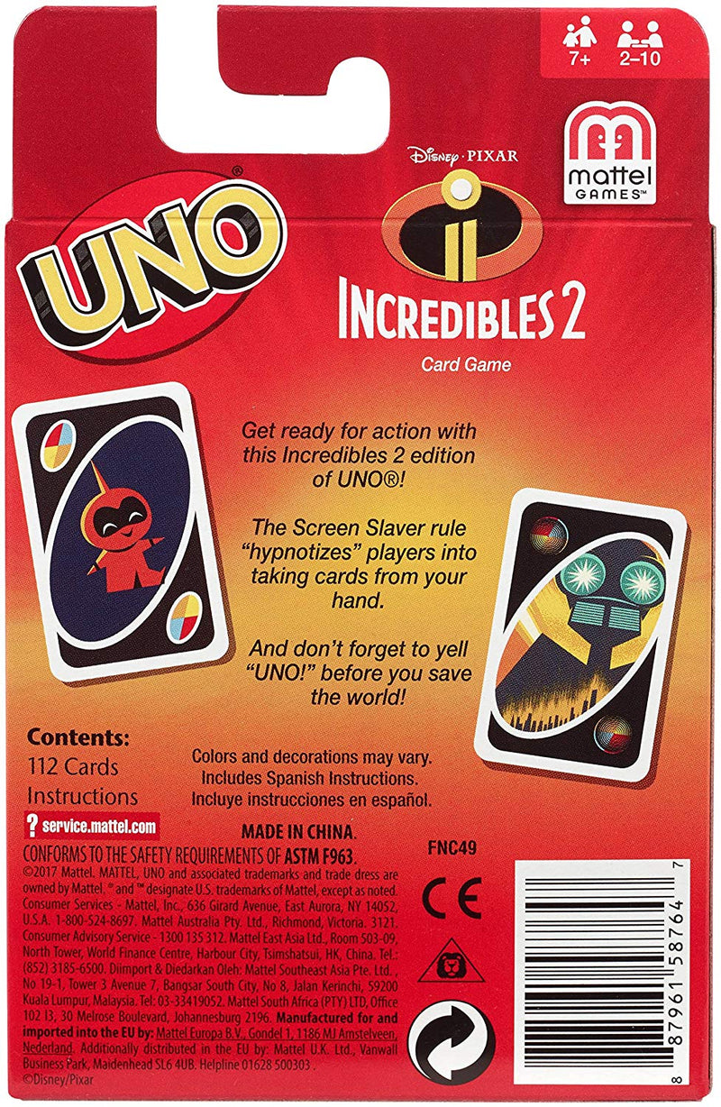 UNO: The Incredibles 2