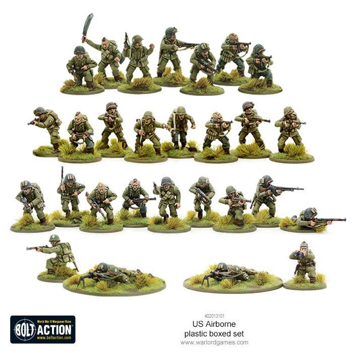 Bolt Action: US Airborne plastic boxed set