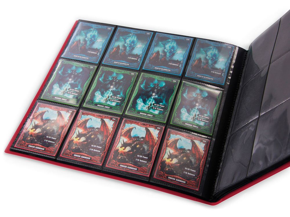 Ultimate Guard 24-Pocket QuadRow FlexXfolio - Red
