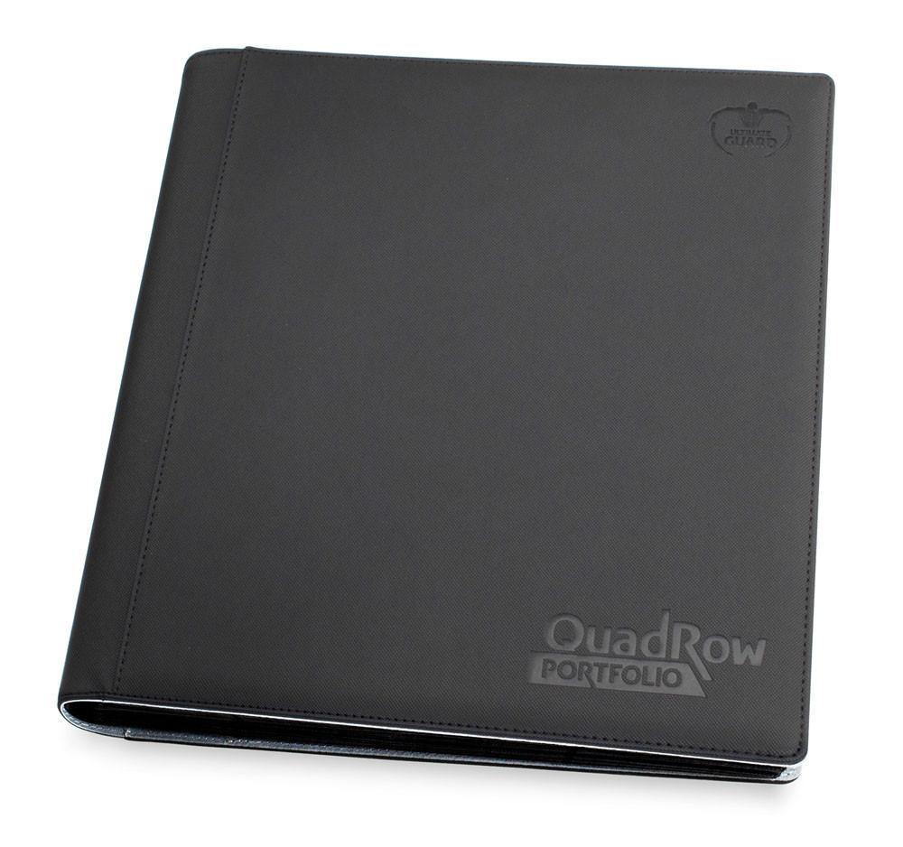 Ultimate Guard 24-Pocket QuadRow Portfolio XenoSkin - Black