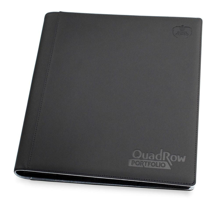 Ultimate Guard 24-Pocket QuadRow Portfolio XenoSkin - Black