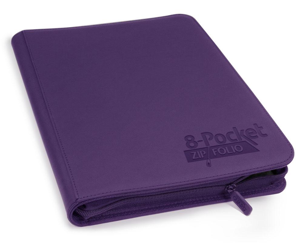 Ultimate Guard Zipfolio 320 - 16-Pocket XenoSkin - Purple