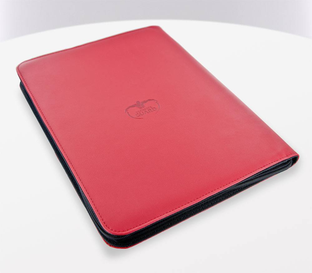 Ultimate Guard Zipfolio 360 - 18-Pocket XenoSkin - Red