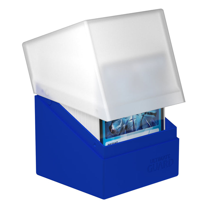Ultimate Guard Boulder Deck Case 100+ SYNERGY Blue/White