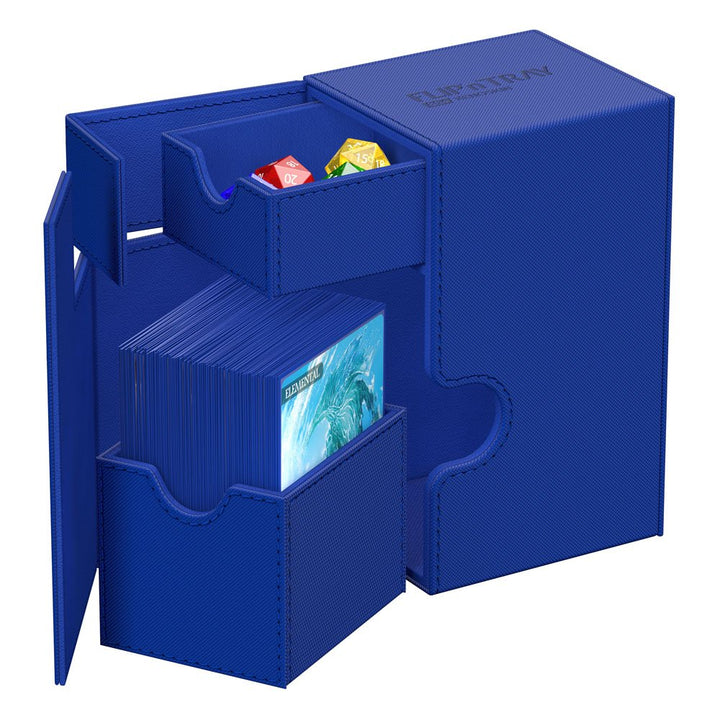 Ultimate Guard Flip'n'Tray 80+ XenoSkin Monocolor Blue