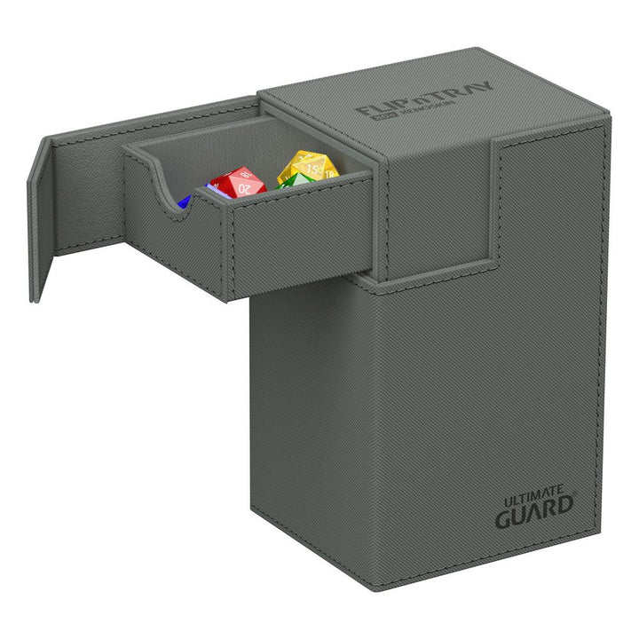 Ultimate Guard Flip'n'Tray 80+ XenoSkin Monocolor Grey