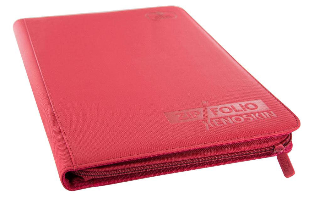 Ultimate Guard Zipfolio 360 - 18-Pocket XenoSkin - Red