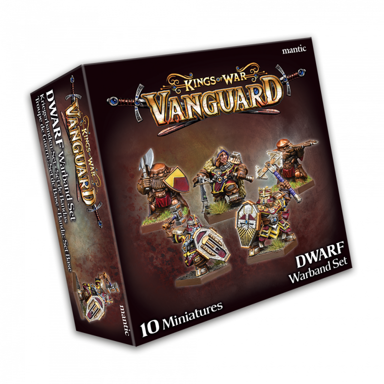Kings of War Vanguard: Dwarf Warband Set