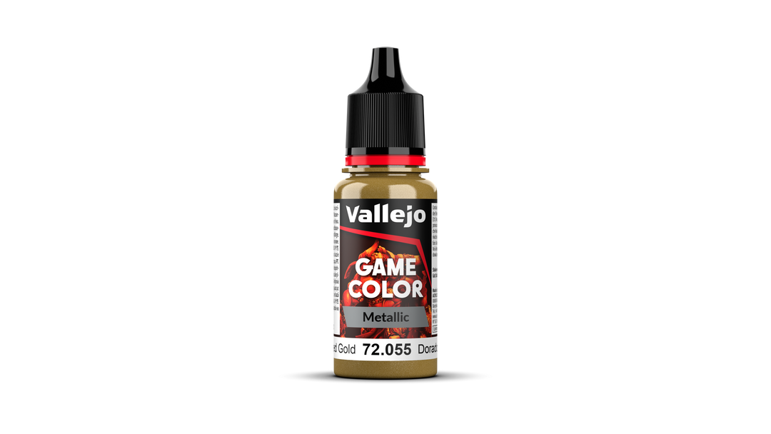 Vallejo Game Color Metallic: Polished Gold (72.055) (124)