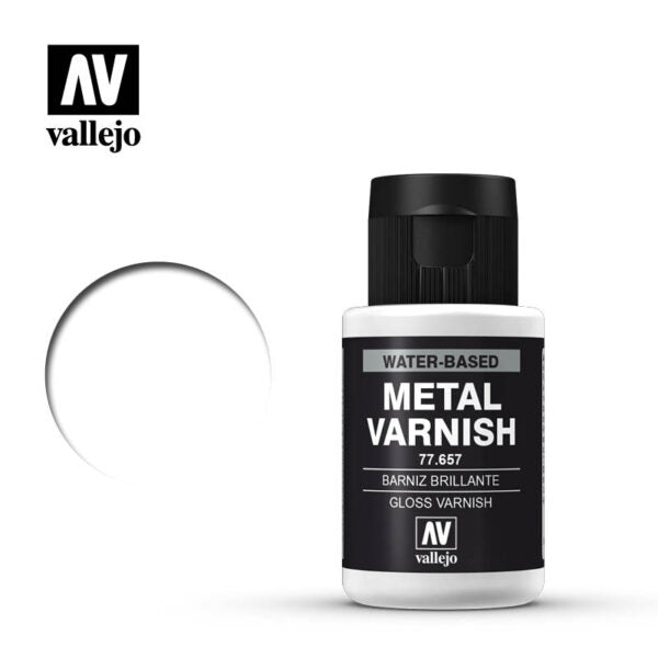 Vallejo Metal Color: Gloss Metal Varnish (77.657)