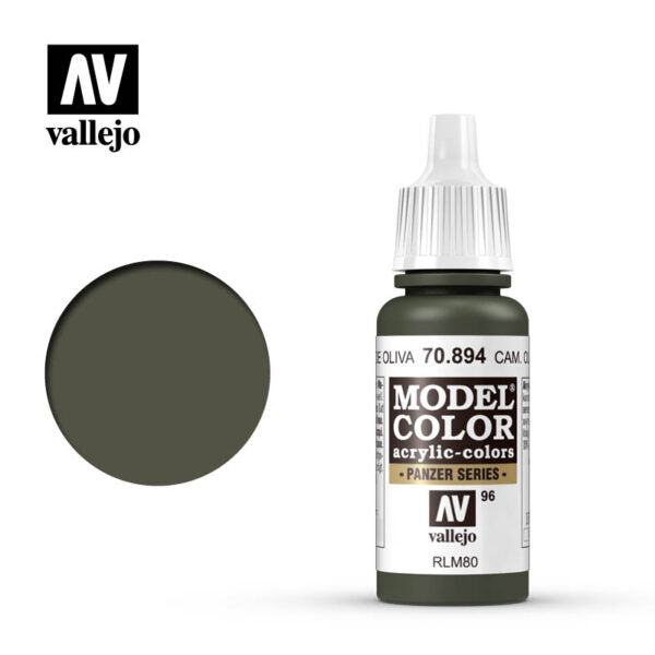 Vallejo Model Color: Camouflage Olive Green (70.894) (108)