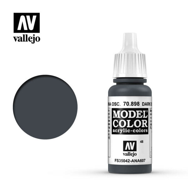 Vallejo Model Color: Dark Sea Blue (70.898) (72)