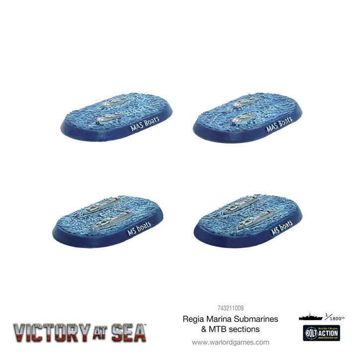 Victory at Sea: Regia Marina Submarines & MTB sections