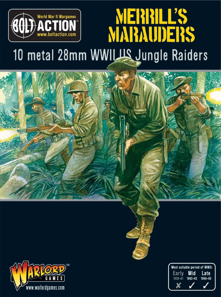 Bolt Action: Merrill's Marauders Squad