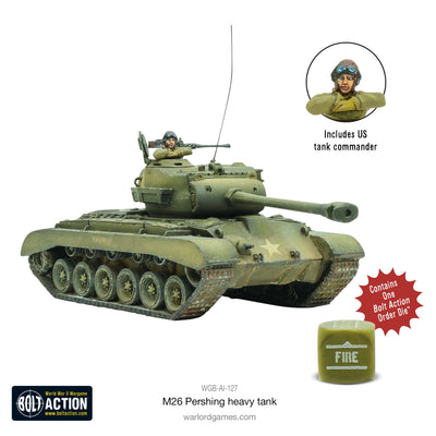 Bolt Action: M26 Pershing heavy tank