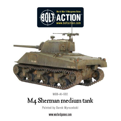 Bolt Action: M4 Sherman medium tank (plastic)