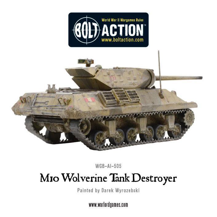 Bolt Action: M10 Tank Destroyer/Wolverine (Plastic Box)