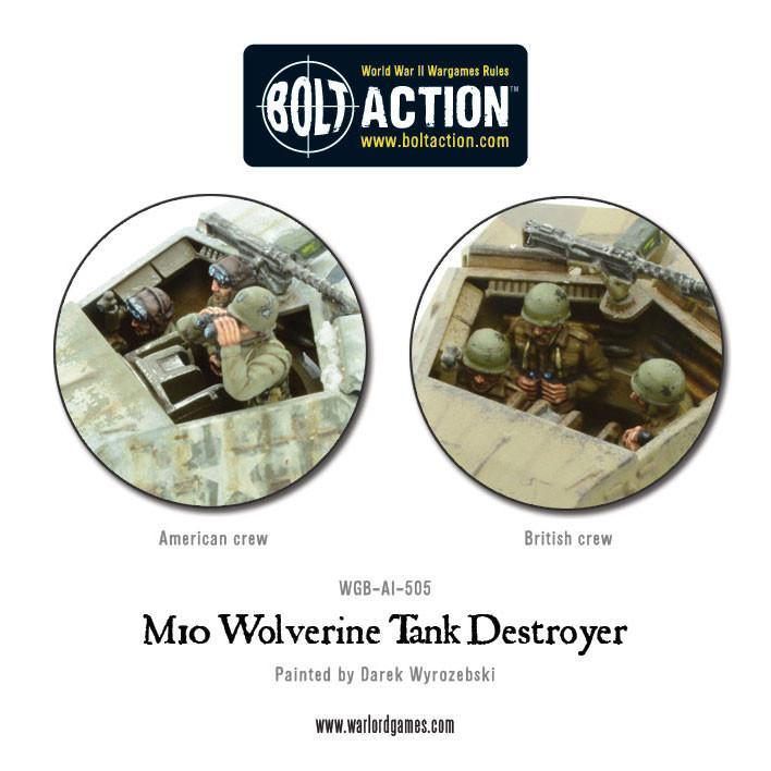 Bolt Action: M10 Tank Destroyer/Wolverine (Plastic Box)