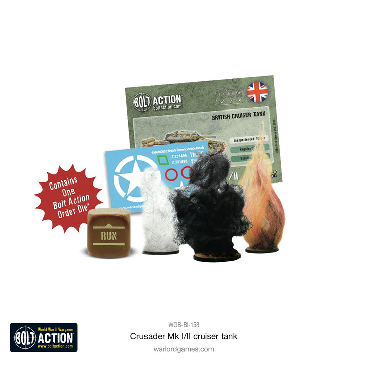 Bolt Action: Crusader MK I/II tank