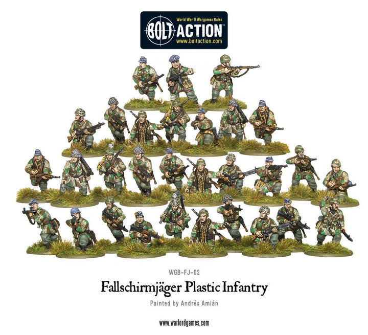 Bolt Action: Fallschirmjager (plastic box)