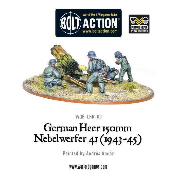 Bolt Action: German Heer 150mm Nebelwerfer 41 (1943-45)