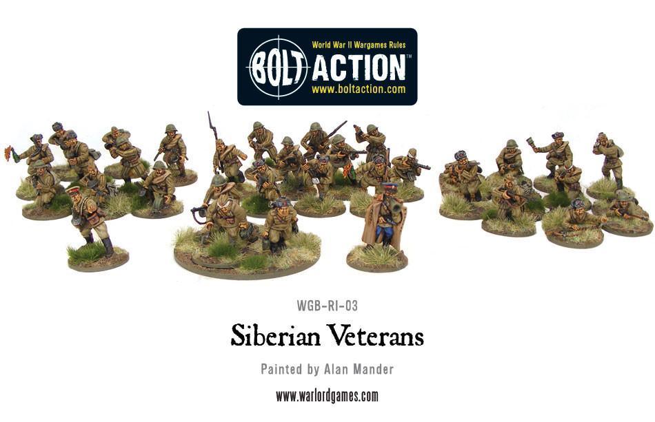 Bolt Action: Siberian Veterans boxed set