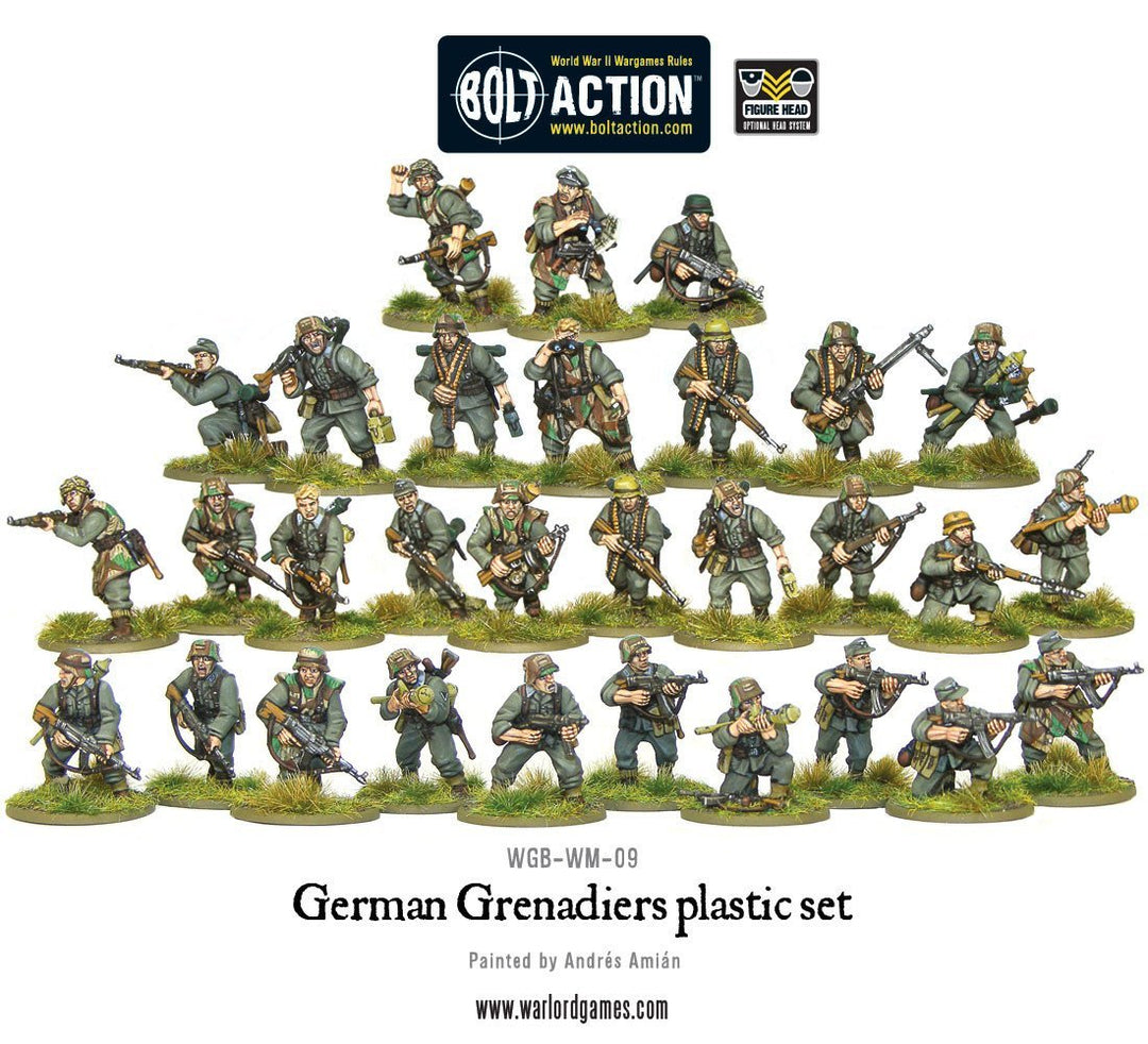 Bolt Action: German Grenadiers plastic box set