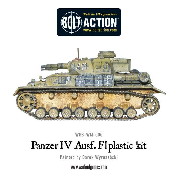 Bolt Action: Panzer IV Ausf. F1/G/H medium tank (plastic)