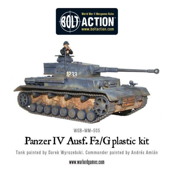 Bolt Action: Panzer IV Ausf. F1/G/H medium tank (plastic)