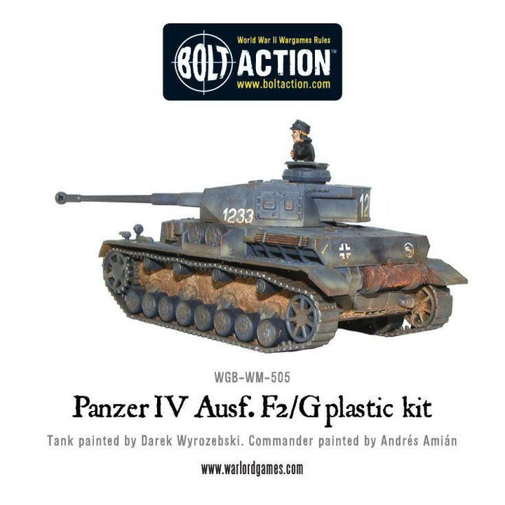 Bolt Action: Panzer IV Ausf. F1/G/H medium tank (plastic)