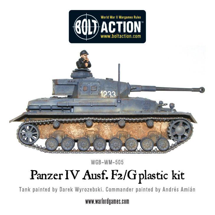 Bolt Action: Panzer IV Ausf. F1/G/H medium tank (plastic)