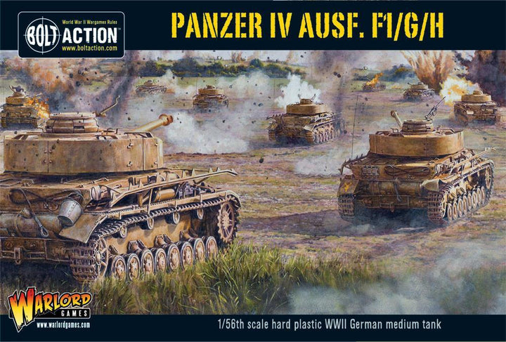 Bolt Action: Panzer IV Ausf. F1/G/H medium tank (plastic)